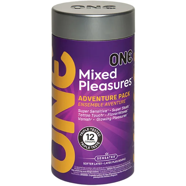 ONE Mixed Pleasures Condoms (12 Pack)