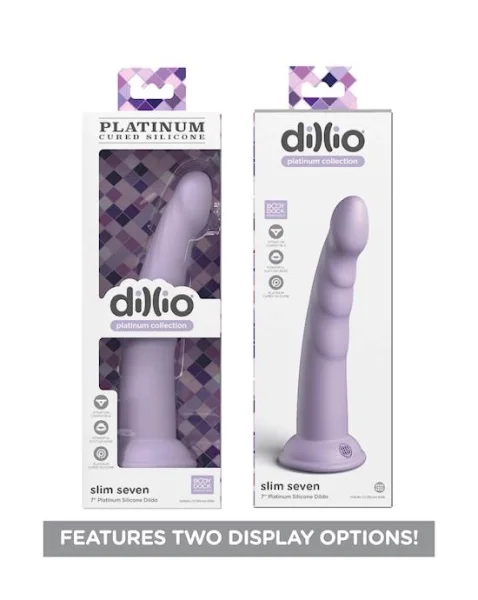 Dillio Platinum Slim Seven Dildo
