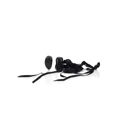 Remote Control 10 function Little Panty Thong Black