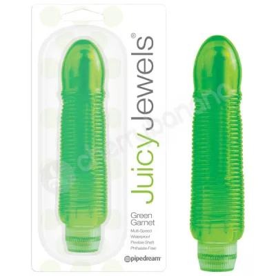 Juicy Jewels Green Garnet Vibrator