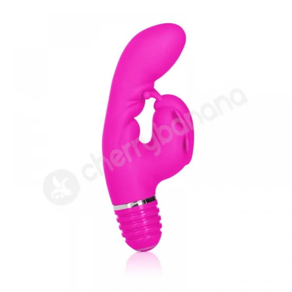 Silicone Bendies Bendi Butterfly Pink Vibrator