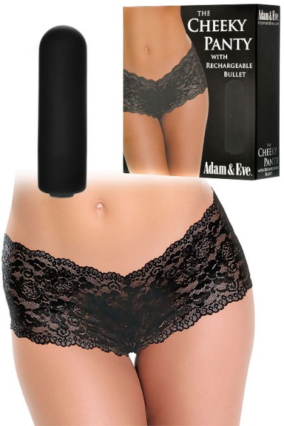 Adam & Eve - The Cheeky Panty with Rechargeable Bullet