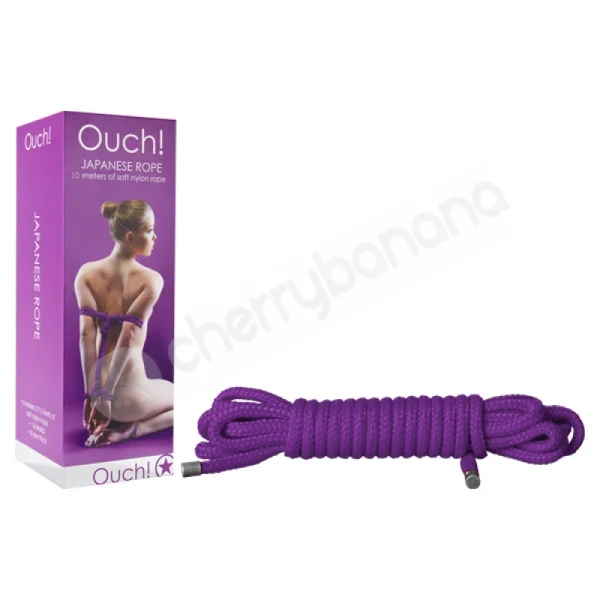 Ouch Purple Japanese Rope 10m