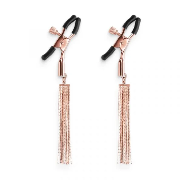 Bound Adjustable D2 Nipple Clamps by NS Novelties - Rose Gold