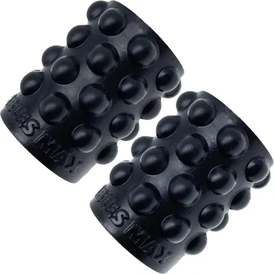 Oxballs Bubbles Max Nipsuckers Silicone Nipple Suckers Black