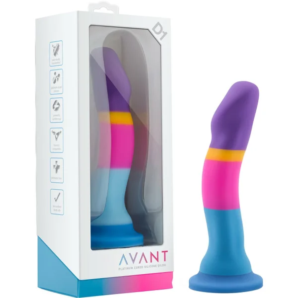 Avant D1 Hot 'N' Cool G-Spot Silicone Dildo