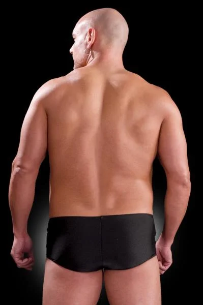 Male Hidden Pocket Brief Black L/XL
