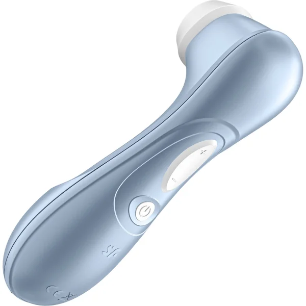 Satisfyer Pro 2 Pressure Wave Rechargeable Waterproof Silicone Clitoral Stimulator - Blue — image 7 of 17
