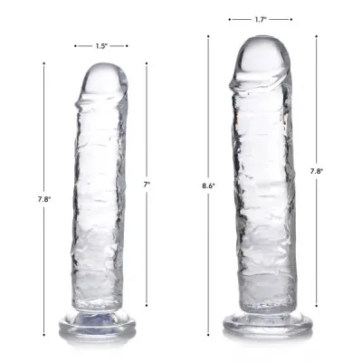 Jock C thru Dildo 8 Inch
