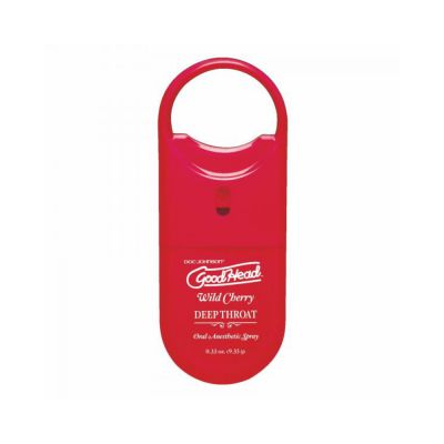 Goodhead To Go Deep Throat Spray 33oz Wild Cherry