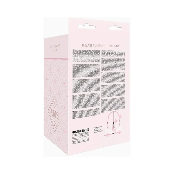 Pumped - Breast Pump Set Medium - Rose — image 13 of 15