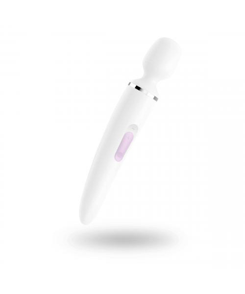 Satisfyer Wand-er Woman - White/Gold