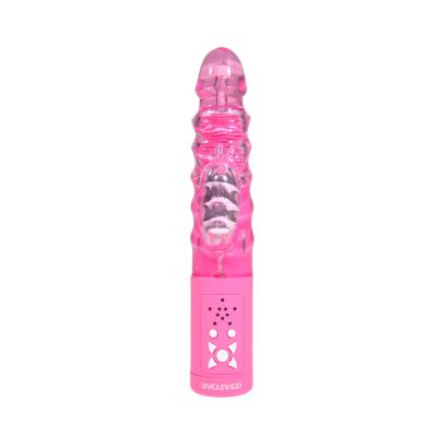 Evolved Night Cap Vibrator Pink 10 Inch