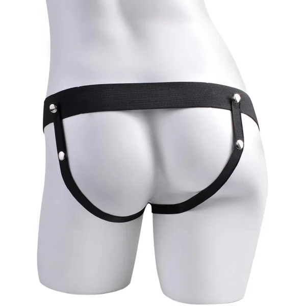 Fetish Fantasy 6" Hollow Vibrating Strap-On with Remote