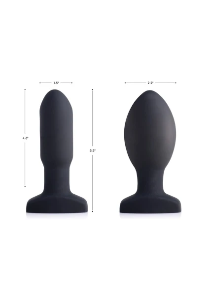 World's 1st Remote Control Inflatable 10x Missile  Anal Plug