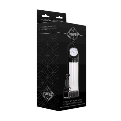 Comfort Pump With Advanced Psi Gauge Clear