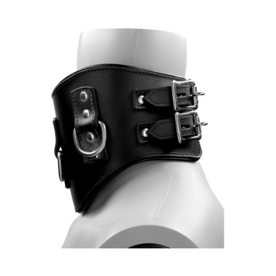 Ouch Pain Saddle Leather Heavy duty Padded Posture Collar