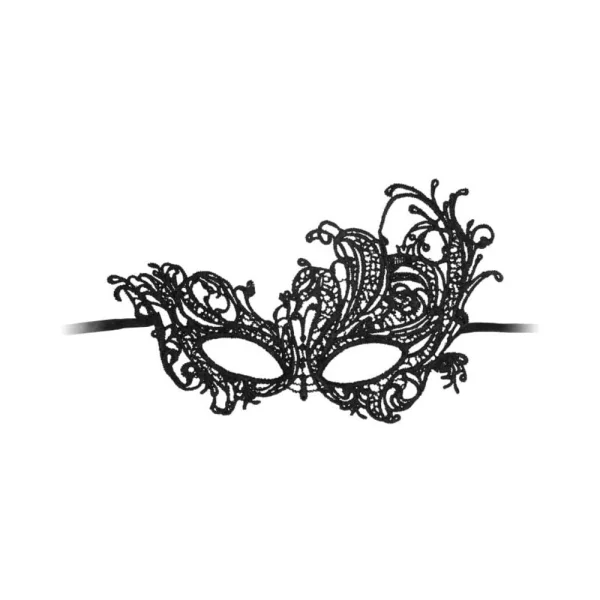 Ouch Royal Lace Mask Black O/S — image 5 of 7