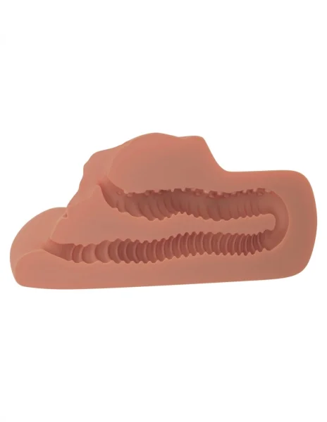 Pdx Plus Perfect Pussy Double Stroker  - Tan — image 5 of 8