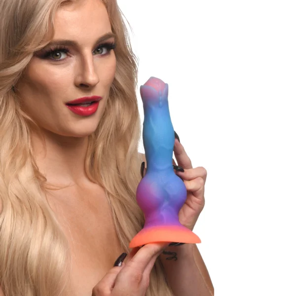 Creature Cocks - Glow-in-the-Dark Silicone Alien Dildo — image 13 of 14