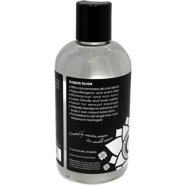 Sliquid Naturals Silver - Silicone-Based Lube | 4.2oz