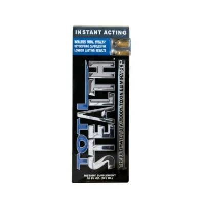 Anal Douches Total Stealth Detox Carbo Kit 20 Oz With Capsules