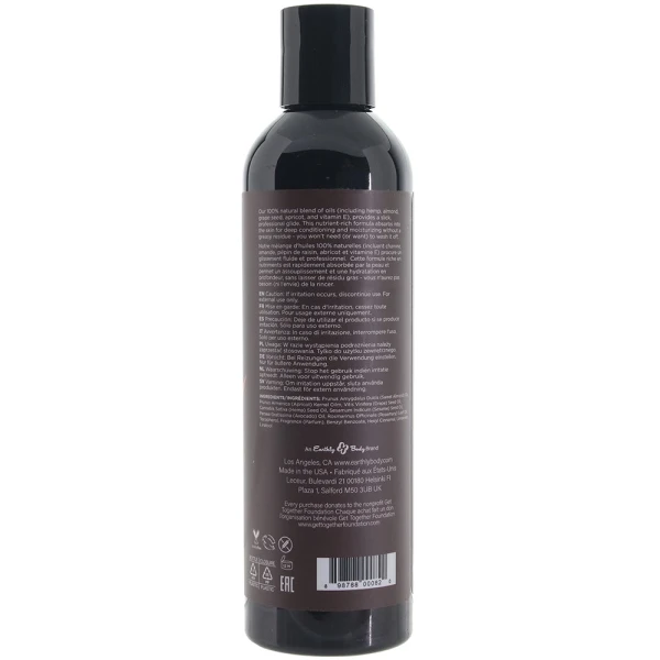 Hemp Seed Massage Oil 8oz/236ml