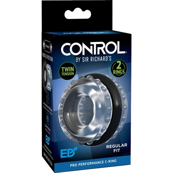 CONTROL Pro Performance Beginners C-Ring by Sir Richard's - Black