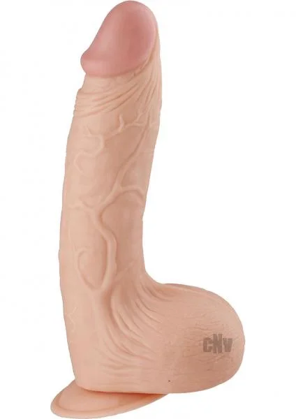Maxx Men Curved Dong 9.5 inches Flesh