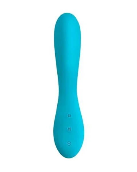 Climax Elite Meghan 9x Silicone Wand - Blue