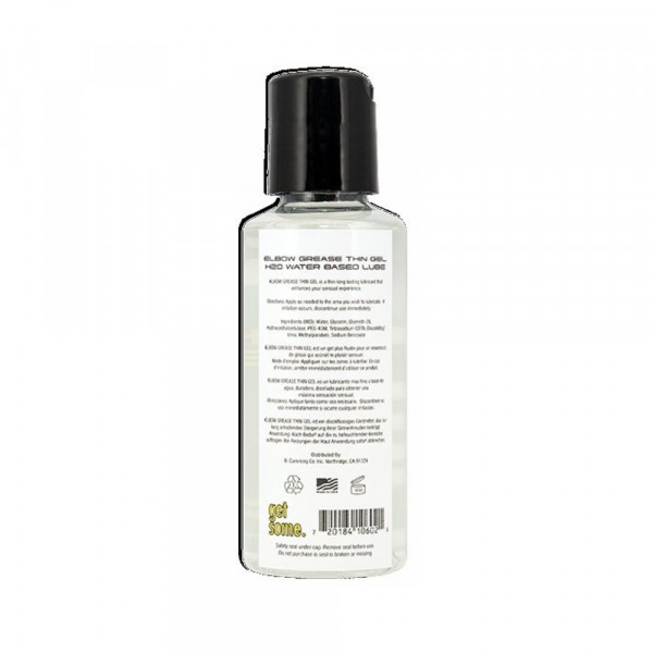 Elbow Grease H2o Thin Gel Lubricant (2.4oz)