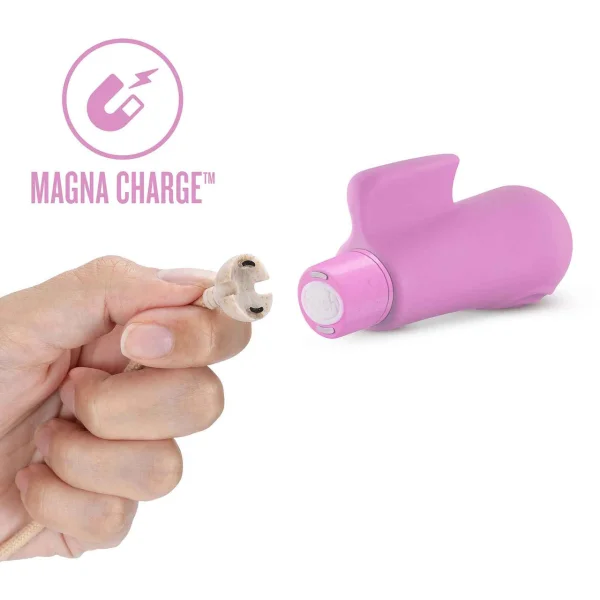 Gaia Eco Delight Rechargeable Waterproof Plant Based Clitoral Vibrator By Blush - Purple
