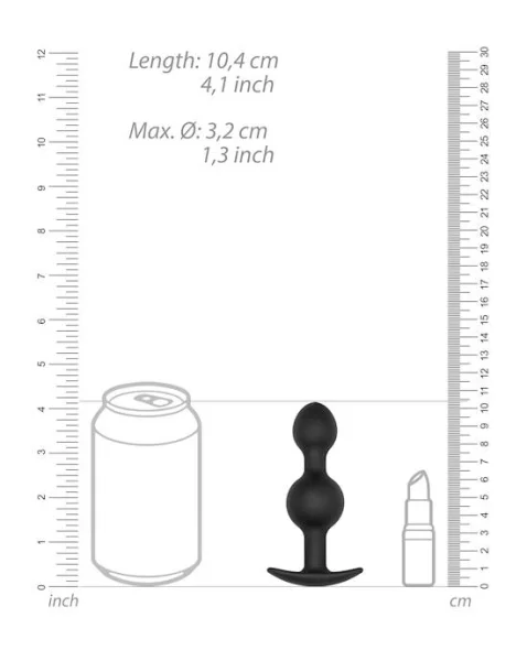 N0. 90 - Self Penetrating Butt Plug - 4 Inch