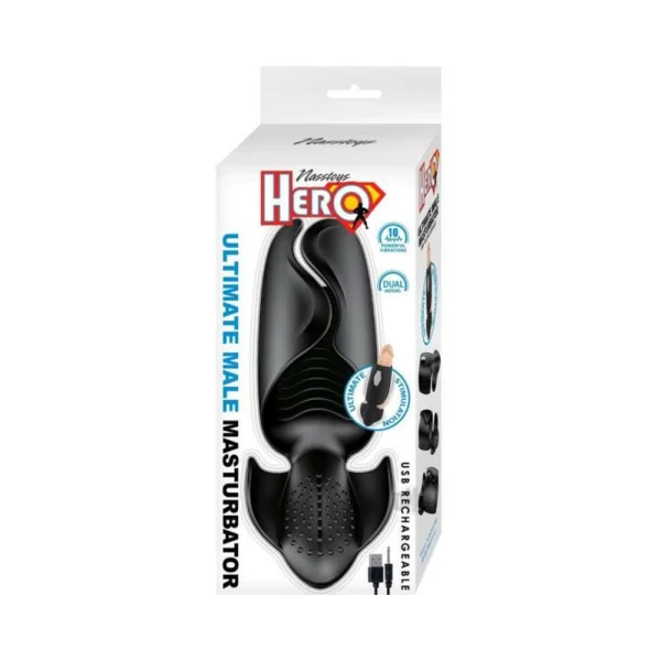 Hero Ultimate Male Masturbator Black