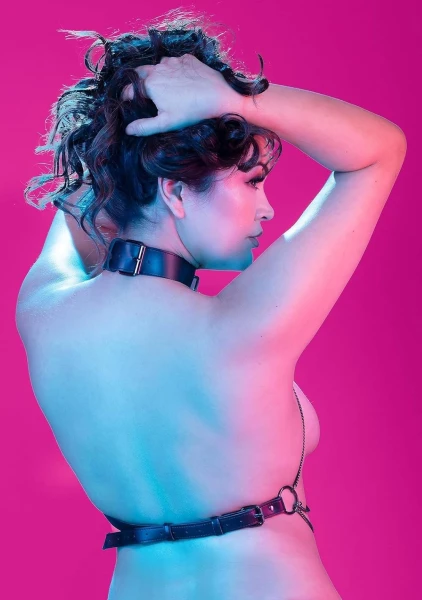 Euphoria Collection Multi-Chain Collar Harness - Plus Size