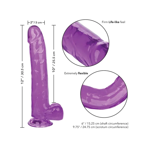Size Queen 10 Inch- Purple