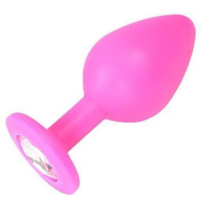 Pretty Pink Silicone Anal Plug