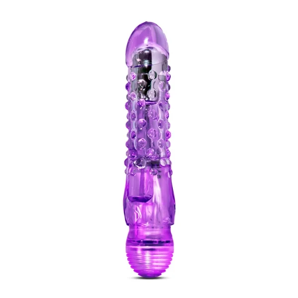 Naturally Yours Bump N Grind Purple Vibrator - 2 x AAA
