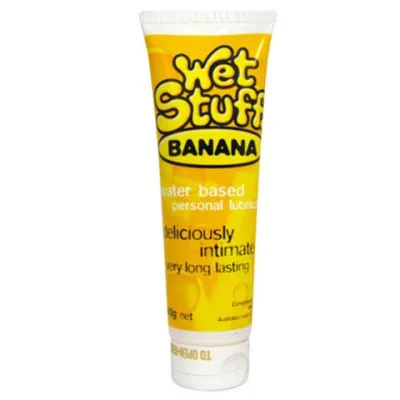 Wet Stuff Banana 100g Tube Flavoured Lubricant