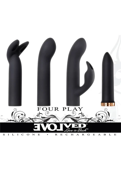 Evolved Four Play Bullet Vibrator Set