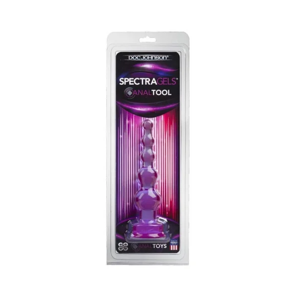 SpectraGel Anal Tool Jelly Purple Plug — image 6 of 6