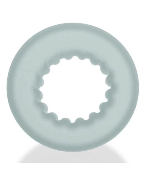 Axis - Rib Griphold Cockring - Clear Ice