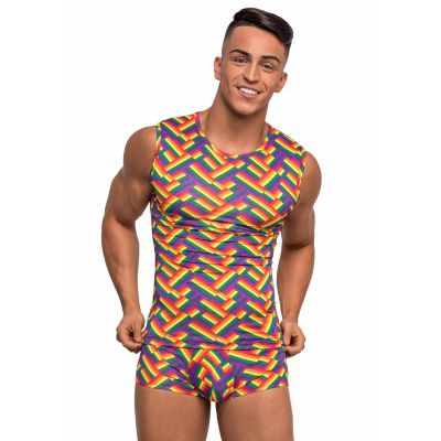 Fitness Tank Print Small Gay Kinky Underwear