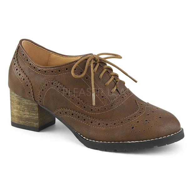 2 inches Block Heel Spectator Oxford — image 9 of 16