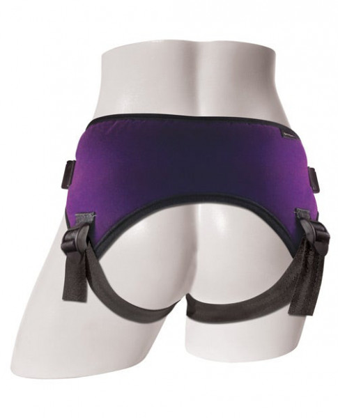 Sportsheets Sportsheets Lush Strap On Harness - Purple