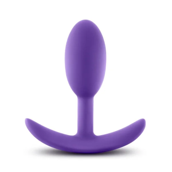 Luxe Wearable Vibra Slim Plug Small Purple
