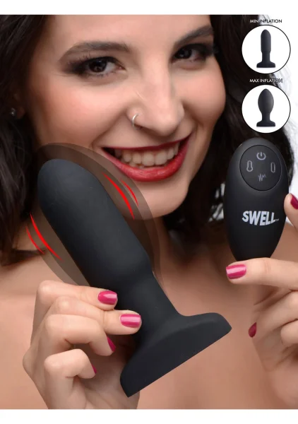 World's 1st Remote Control Inflatable 10x Missile  Anal Plug