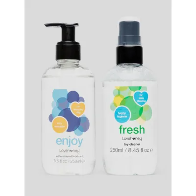 Lovehoney Sex Toy Care Kit 2 x 8 5 fl oz