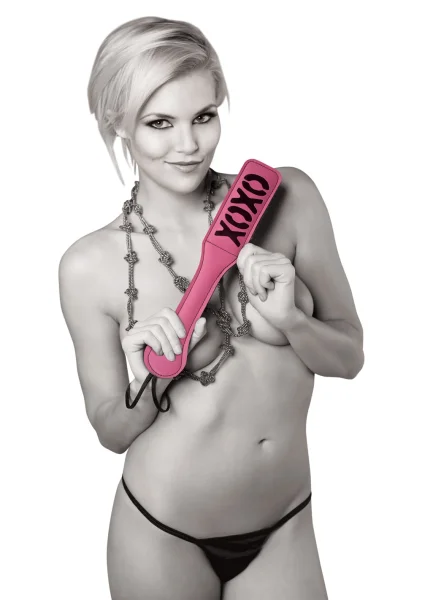 Sex & Mischief XOXO Paddle by Sportsheets - Pink