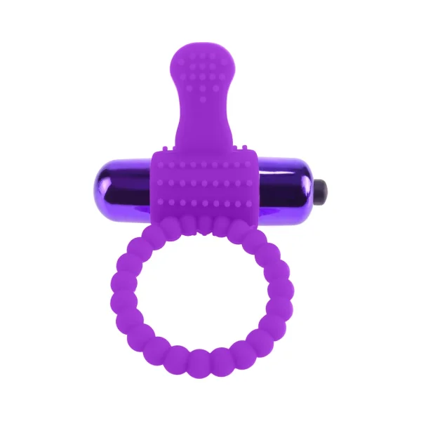 Fcr - Fantasy C-ringz Vibrating Silicone Super Ring Purple — image 7 of 12